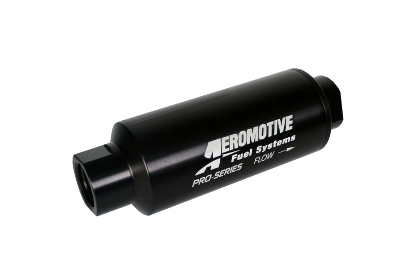 Aeromotive  12302 Pro-Series In-Line Fuel Filter - AN-12 - 100 Micron SS Element