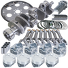 Eagle B13504L06053 fits Chevy LT1350 1Pc 3.750in Crank 5.700in I-Beam 4.060in Pistons 153 Tooth FP Balanced Assembly