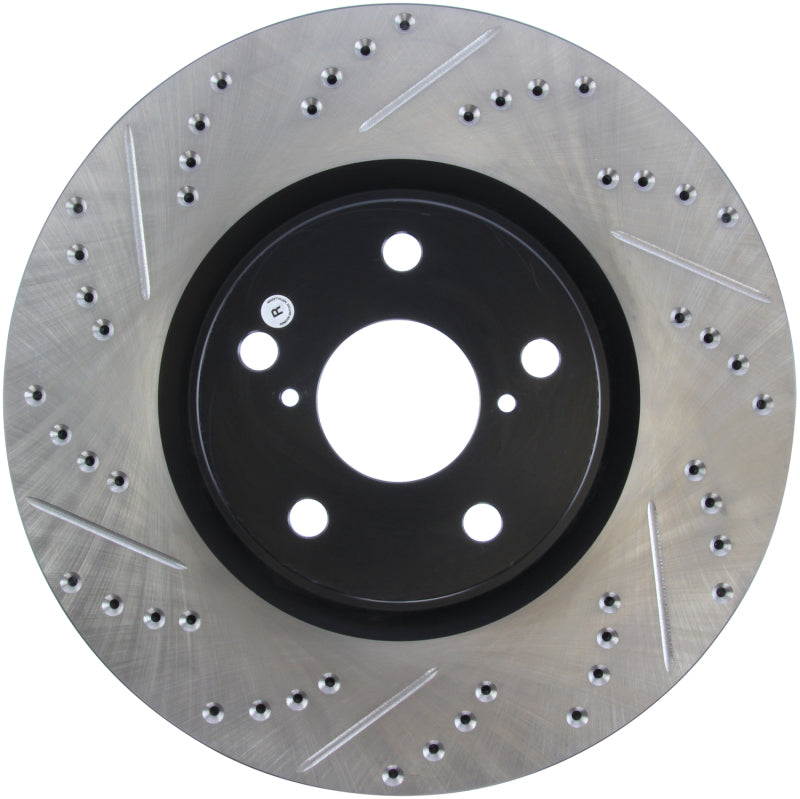 Stoptech 127.44104R 5/93-98 fits Toyota Supra Turbo Right Front Slotted & Drilled Rotor