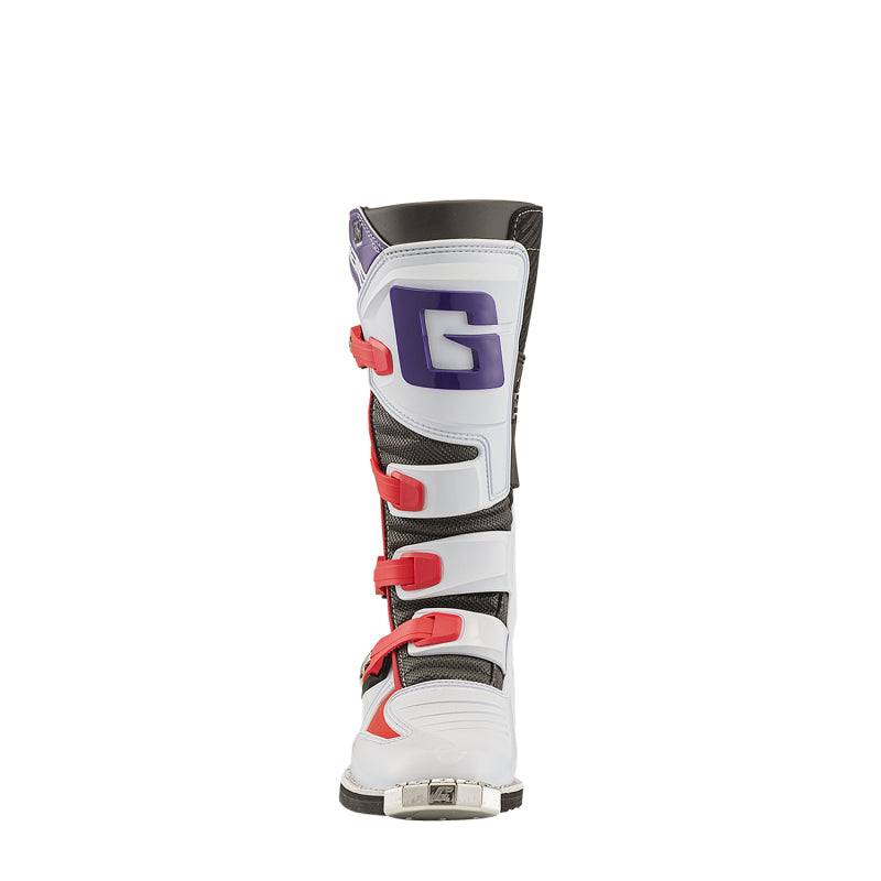 Gaerne 2169-025-5.5 GXJ Boot White/Red/Purple Size Youth - 5.5