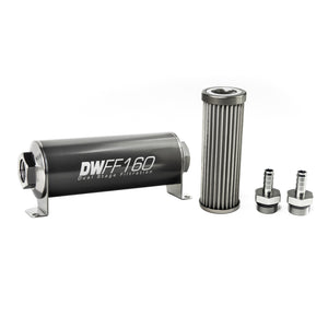 DeatschWerks 8-03-160-040K-38 Stainless Steel 3/8in 40 Micron Universal Inline