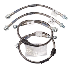 Russell 686150 Performance 95-99 fits Mitsubishi Eclipse 2WD & All Wheel Drive Brake Line Kit