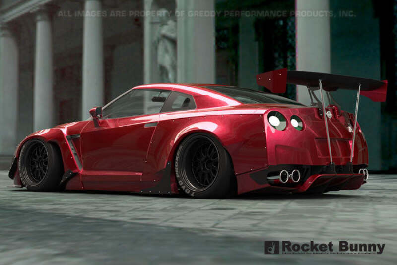GReddy 17020648 09+ fits Nissan GT-R R35 Rocket Bunny GT-Wing (Hardware)