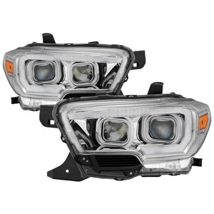 xTune 9043017 16-18 fits Toyota Tacoma SR/SR5 DRL Proj Headlights w/Turn Signal