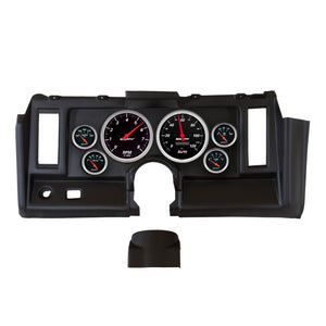 AutoMeter 7021-DB Autometer Designer Black 1969 fits Camaro Dash Kit 6pc Tach / MPH / Fuel / Oil / WTMP / Volt