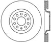 Stoptech 127.33096CR 01-09 Audi A4 Sport Slotted & Drilled Front Right Cryo Rotor