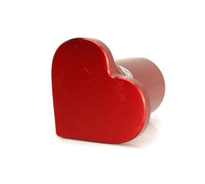NRG DB-H001RD Heart Shape Drift Button fits Nissan S13/S14/S15 - Red