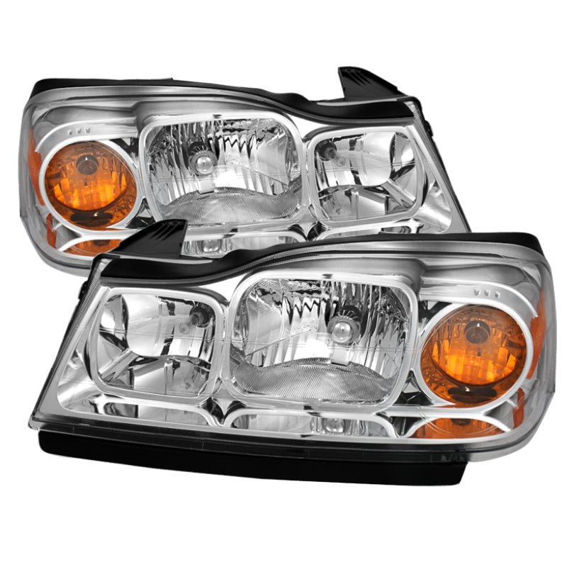 Xtune 9024047 fits Saturn 06-07 Vue Crystal Headlights Chrome HD-JH-SVUE06-AM-C