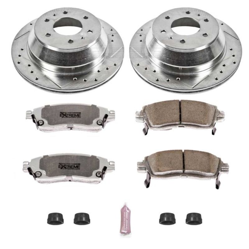 PowerStop K2050-26 04-07 fits Buick Rainier Rear Z26 Street Warrior Brake Kit