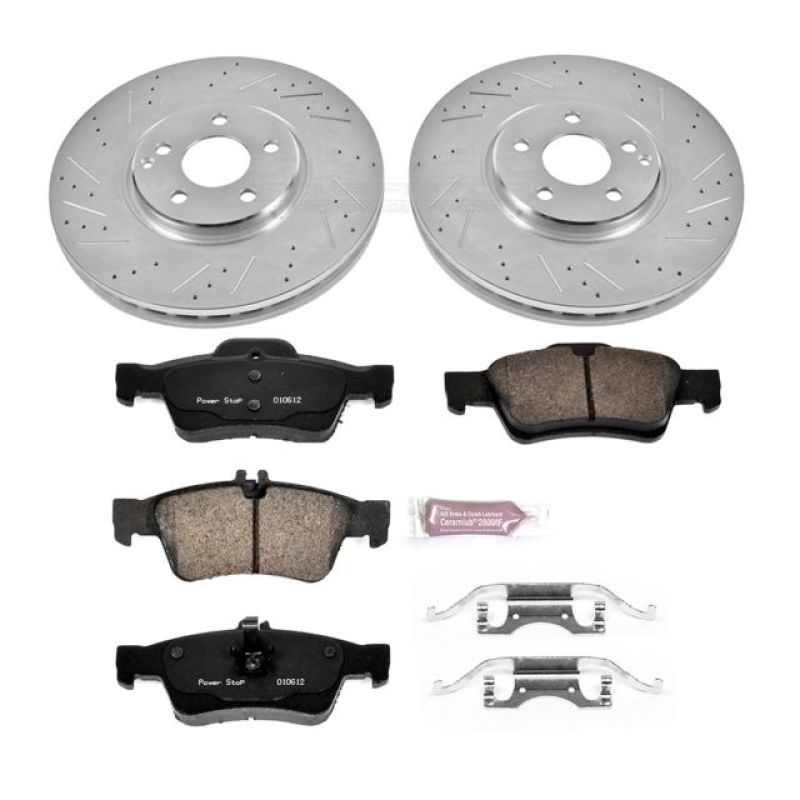 PowerStop fits Mercedes-Benz 15-17 CLS400 Rear Z23 Evolution Sport Brake Kit