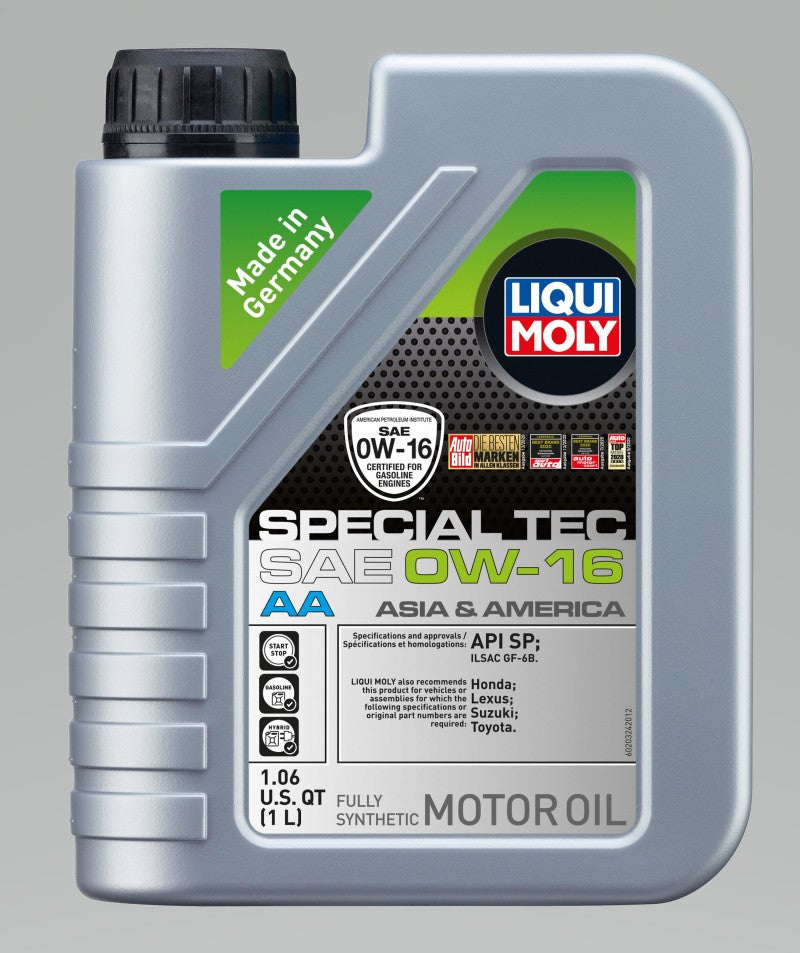 LIQUI MOLY 20324 1L Special Tec AA Motor Oil SAE 0W16