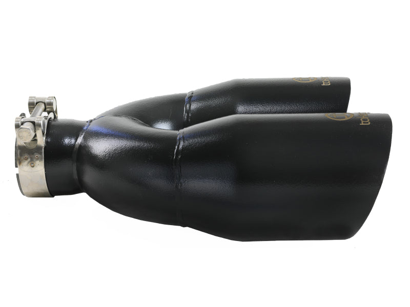 AFE 49T25484-B121  2.5in 304 Stainless Steel Clamp-on Exhaust Tip Passenger Sid