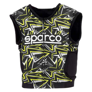 Sparco Vest SJ Pro K-3 XS - BLK/YEL
