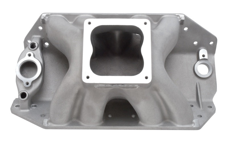 Edelbrock 28001 Manifold Big Victor II BBC w/ Edelbrock Profiler or Dart Big Chief Heads Dominator Flange