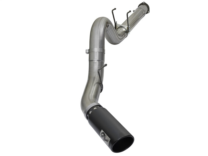 AFE 49-43090-B Bore-HD 5in DPF Back 409 SS Exhaust System w/Black Tip 2017 fits