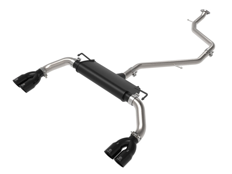 AFE 49-36054-B fits Lexus UX200 Takeda 2in - 2.5in. 304 SS Cat-Back Exhaust Sys