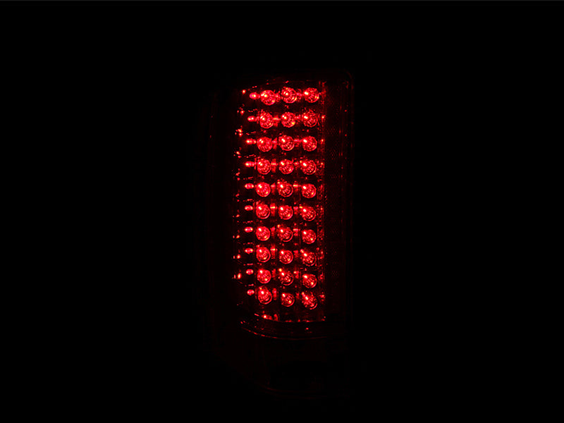 ANZO 311047 2013 fits Chevrolet 07-20 Silverado 1500 LED Taillights Red/Clear