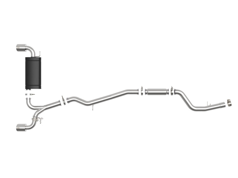 AFE 49-36043-P Takeda 2020 fits Toyota Supra L6-3.0L (t) 3in-2.5in 304 SS CB Ex