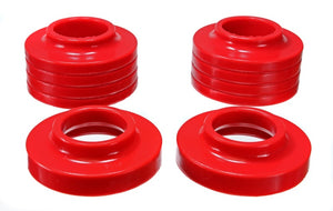 Energy Suspension 2.6102R fits Jeep Spring Isolators - Red