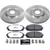 PowerStop K7414-36 17-19 fits Jeep Cherokee Front Z36 Truck & Tow Brake Kit