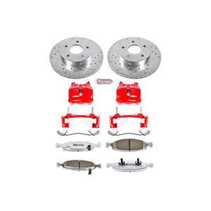 PowerStop fits Jeep Grand Cherokee Front Z26 Street Warrior Brake Kit w/Calipers