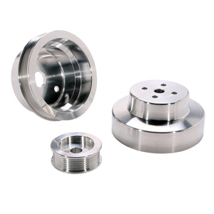 BBK 1603 88-95 fits GM Truck 4.3 5.0 5.7 Underdrive Pulley Kit - Lightweight