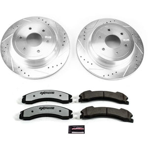 PowerStop K7877-36 16-18 fits Nissan Titan XD Rear Z36 Truck & Tow Brake Kit