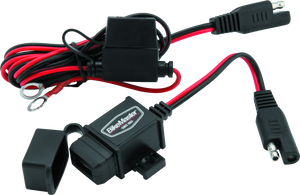 BikeMaster 150904 BikeMaster USB Charger Kit-Sae To USB