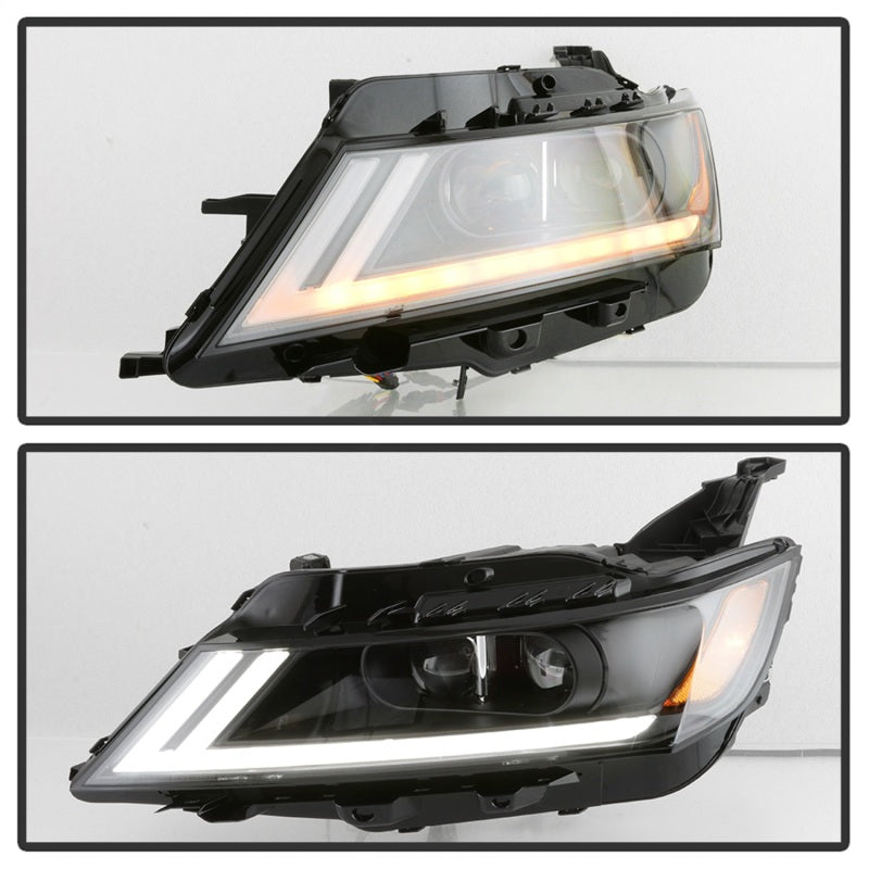 xTune 9042874 14-18 fits Chevy Impala (Excl Limited) DRL Halogen Proj Headlight