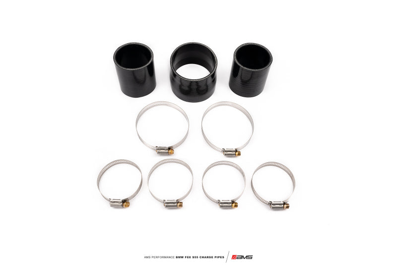 AMS AMS.39.09.0001-1 Performance fits BMW 15-18 M3 / 15-20 fits BMW 15-18 M4 w/ S55 3.0L Turbo Engine Charge Pipes