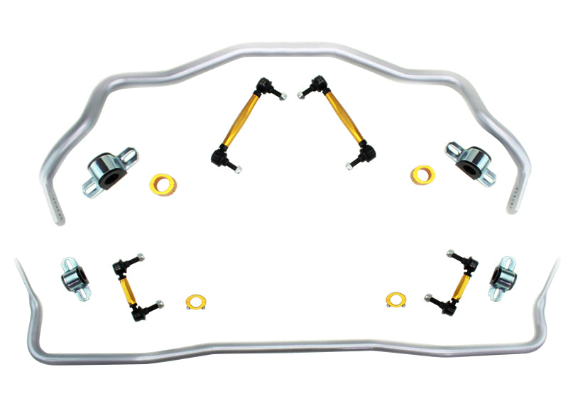 Whiteline BFK006 fits Ford 15-20 Mustang GT/GT Premium/EcoBoost/EcoBoost Premium Front & Rear Sway Bar Kit