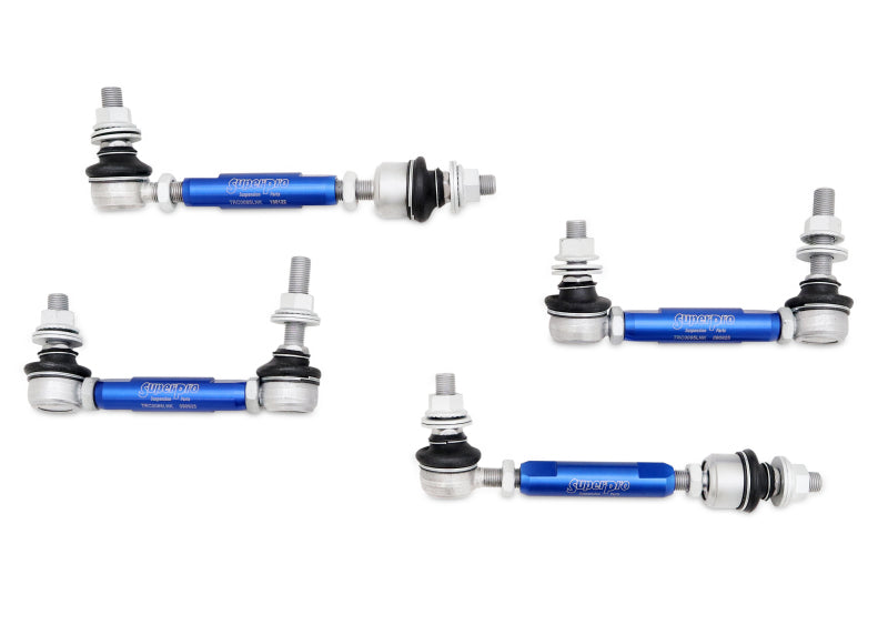 Superpro TRCLNKSET11 03-24 fits Toyota 4Runner HD Adjustable End Link Set (TRC1285L + TRC1285V)
