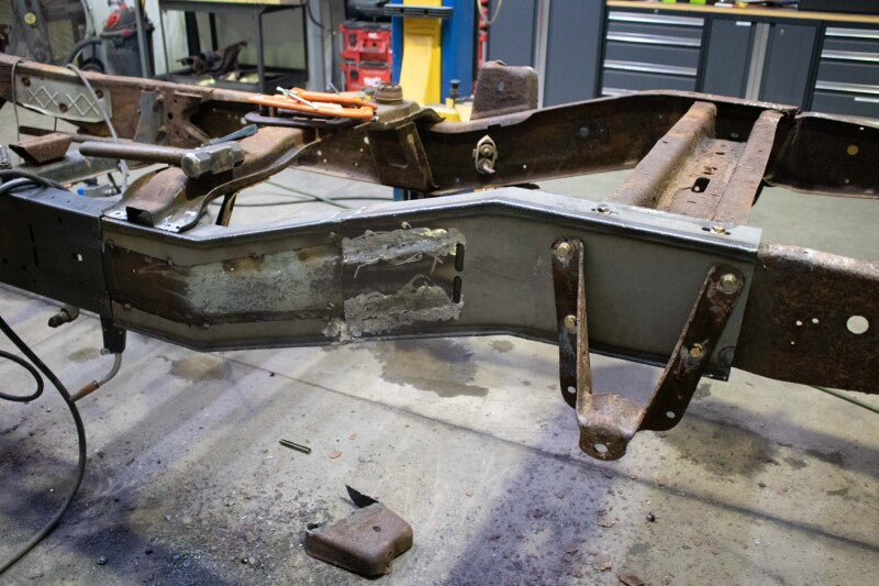RustBuster RB7003R Leaf Spring Frame Section Right Side