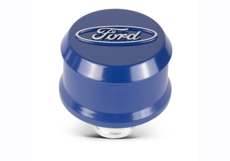 fits Ford 302-436 racing Slant Edge Breather - Blue