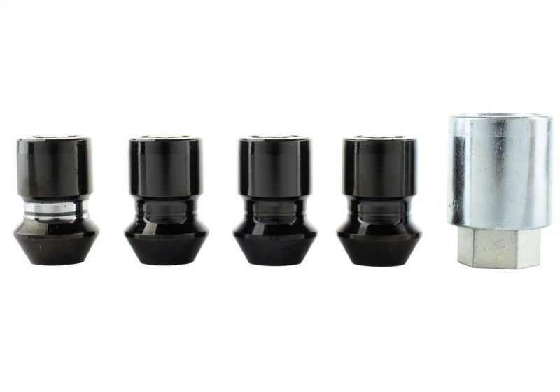 fits Ford Racing M-1A043-B M12 x 1.5 Black Security Lug Nut Kit - Set of 4