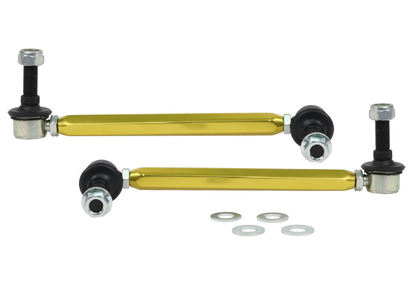 Whiteline KLC180-235 Universal Sway Bar - Link Assembly Heavy Duty Adjustable 12mm Steel Ball/Ball Style