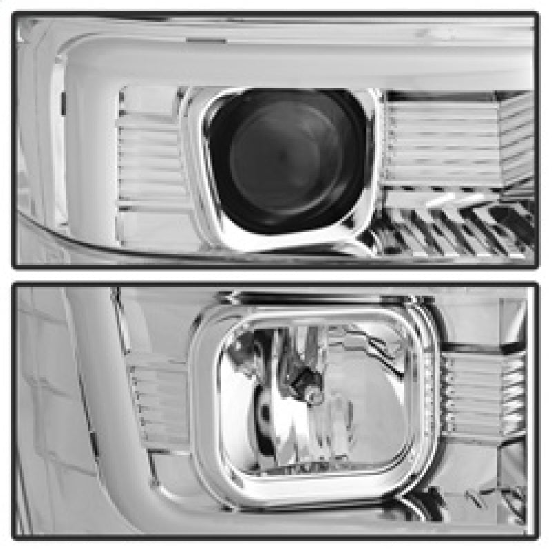 Spyder 5084699 fits Ford 08-10 F-250 Super Duty V2 Light Bar DRL Projector Head