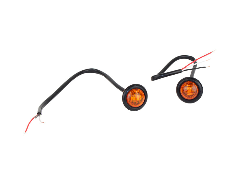 Fishbone Offroad FB21041 Amber LEDs 3/4In Pair