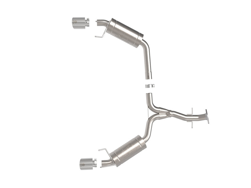 AFE 49-36055-P Takeda 06-13 fits Lexus IS250/IS350 SS Axle-Back Exhaust w/ Poli