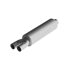 MBRP GP122107 Universal 3in ID Inlet 2.5in ID Outlet 30.5in Chambered Muffler