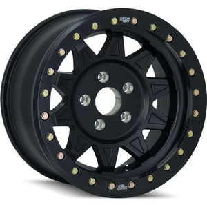 Dirty Life 9302-7981MB14 9302 Roadkill Race 17x9/8x165.1 BP/-14mm Offset/130.8mm Hub Matte Black Wheel - Beadlock