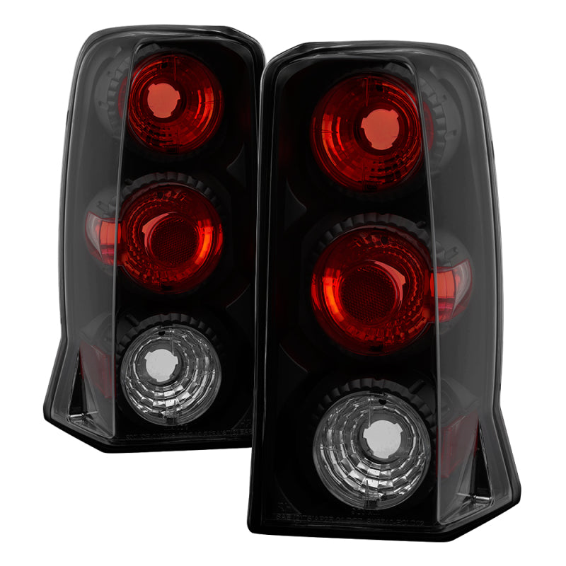 Spyder 5084378 fits Cadillac 02-06 Escalade Euro Tail Lights Black Smoke ALT-YD