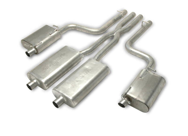 Gibson  617008 fits Dodge 11-14 Charger R/T 5.7L 2.5in Cat-Back Dual Exhaust - S