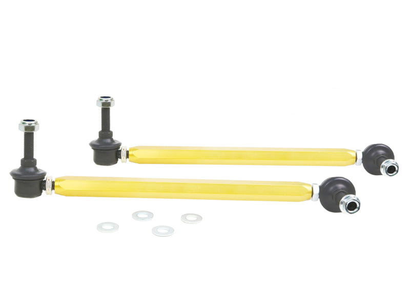 Whiteline KLC140-295 Universal Swaybar Link Kit Heavy Duty Adjustable Steel Ball Joint