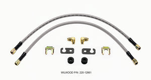 Wilwood 220-12861 Flexline Kit Rear fits Subaru 99-06