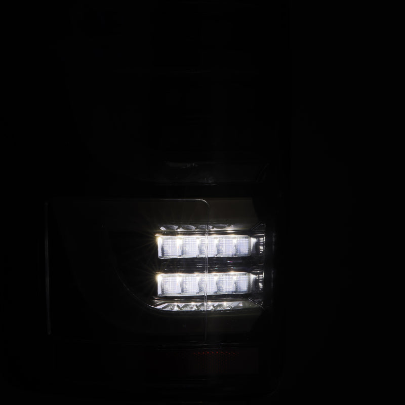 AlphaRex 652030 15-20 fits Ford F150 Luxx-Series LED Tail Lights Alpha-Black