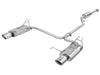 AFE 49-36612  Exhaust 2.25in to 2in Dia 304SS Cat-Back w/Polished Tips 08-12 fi