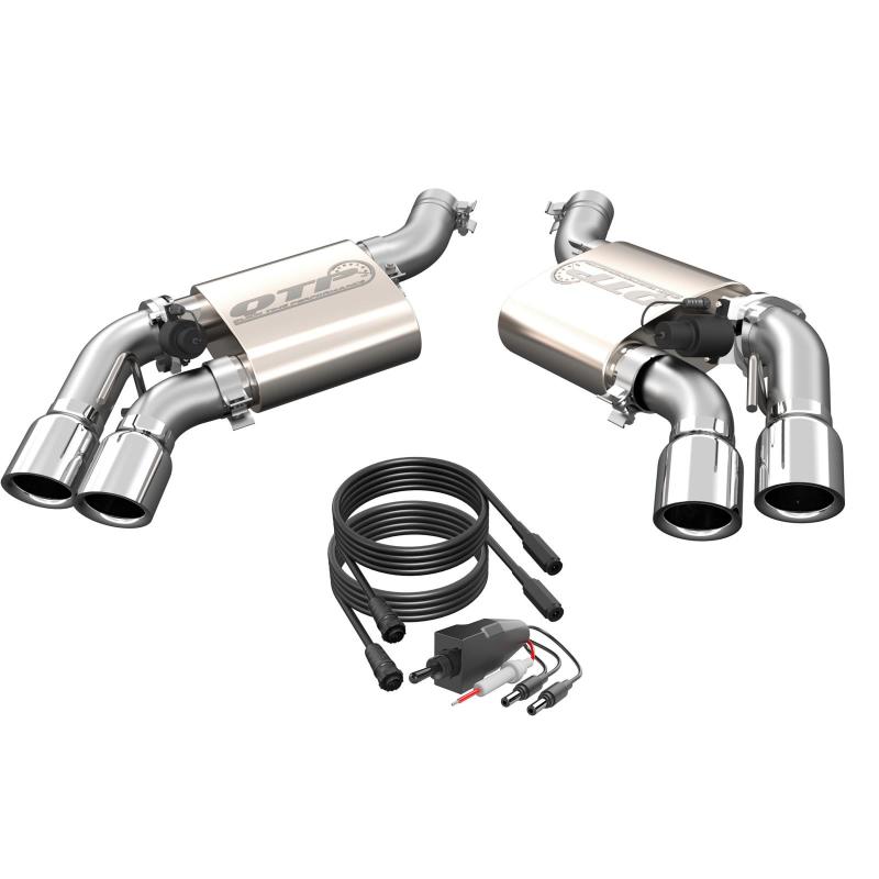 QTP 400117 2016-2024 fits Chevrolet Camaro SS QTP Screamer Axle Back Quad Tip Bumper
