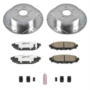 PowerStop K4632-26 05-09 fits Subaru Legacy Rear Z26 Street Warrior Brake Kit