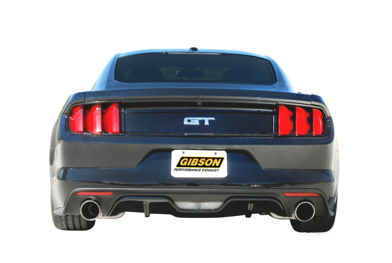 Gibson  619016 fits Ford 15-17 Mustang GT 5.0L 3in Cat-Back Dual Exhaust - Stain